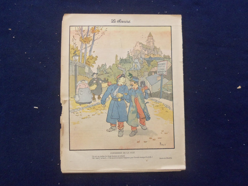 1908 DEC 5 LE SOURIRE MAGAZINE - ILLUSTRATED COMEDY - FRENCH TEXT - SP 4867S