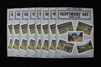 1982 AUGUST 14 METS OLDTIMERS' DAY SOUVENIR PROGRAM - LOT OF 8 - K 2931