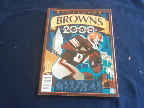 2000 CLEVELAND BROWNS YEARBOOK - ST 6362S