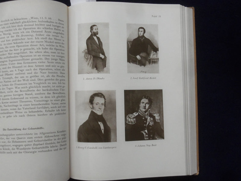 1944 DAS MEDIZINISCHE WIEN HARDCOVER BOOK- LEOPOLD SCHONBAUER - GERMAN - KD 9006