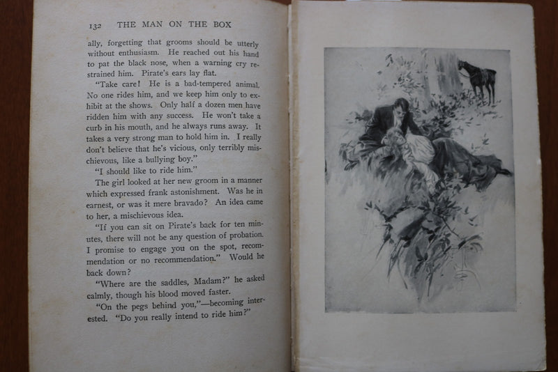 1904 THE MAN ON THE BOX BY HAROLD MACGRATH-HARRISON FISHER ILLUSTRATIONS-KD 9600