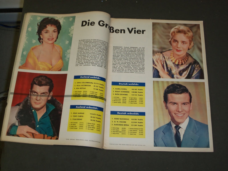 1956 MARCH 5 FILM REVIEW (GERMAN) MAGAZINE - HORST BUCHHOLZ COVER - B 3978