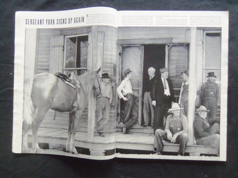 1942 MAY 11 LIFE MAGAZINE - RUFFLES IN FASHION - L 286