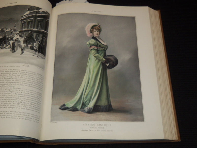 1906 JULY-DECEMBER LE THEATRE MAGAZINE BOUND VOLUME - 12 ISSUES - KD 2278G