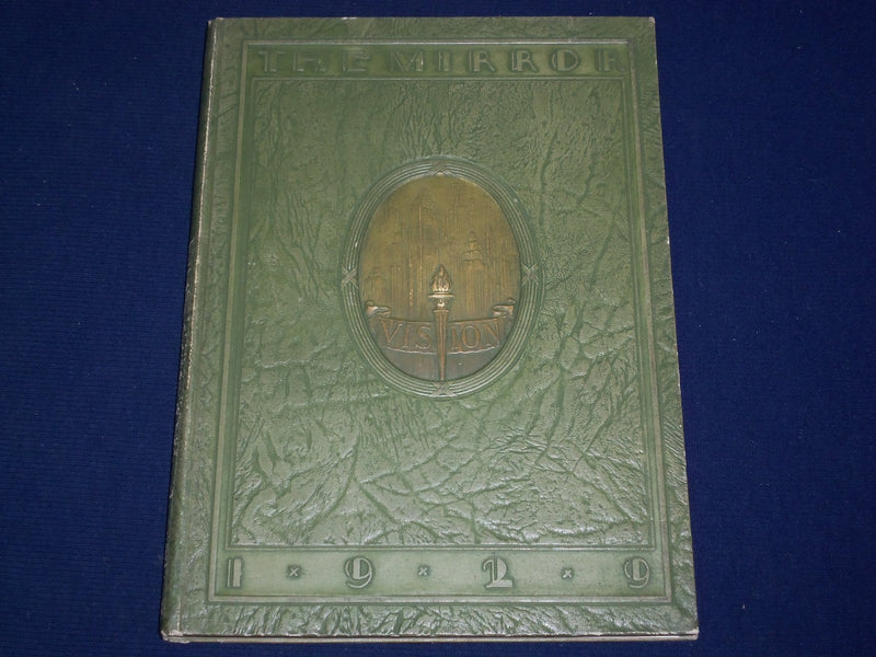 1929 THE MIRROR CENTRAL HIGH SCHOOL YEARBOOK - LIMA OHIO - GREAT PHOTOS - YB 536