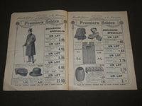 1911 NOVEMBER 23 NOUVELLES GALERIES À LA MÉNAGÈRE FRENCH CATALOGUE - FR 1129
