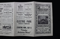 1920'S THE AUDITORIUM THEATRE BEAUTIFUL AT ELECTRIC PARK PROGRAM - K 1898