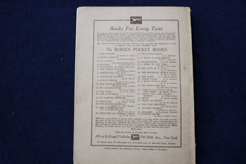 1925 OCTOBER THE MENORAH JOURNAL - H. GEN-SHAHAR - K 1605