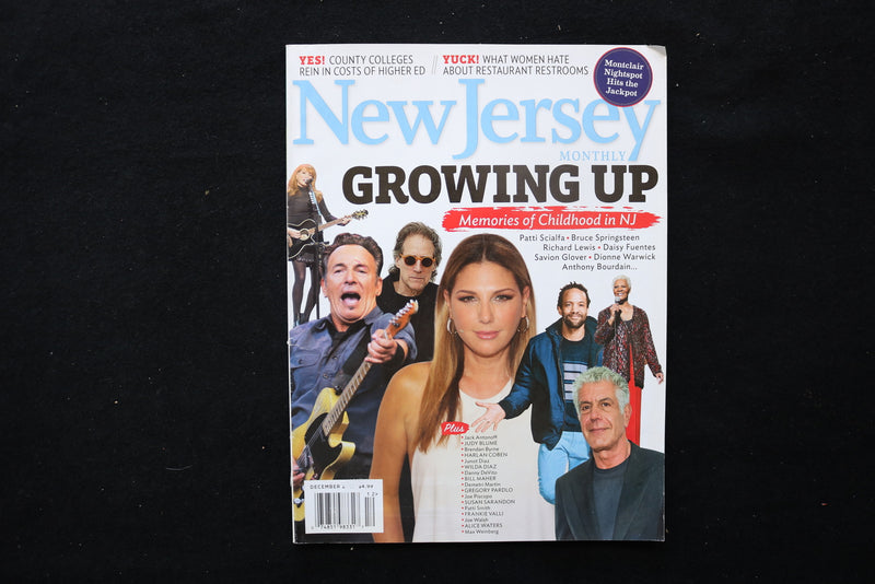 2017 DECEMBER NEW JERSEY MONTHLY MAGAZINE - GROWING UP COVER - SP 4184T