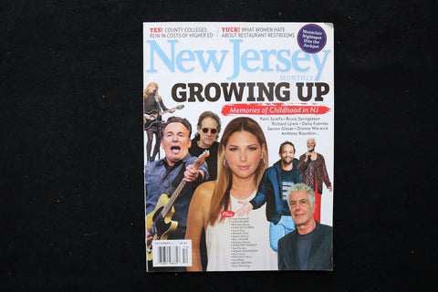 2017 DECEMBER NEW JERSEY MONTHLY MAGAZINE - GROWING UP COVER - SP 4184T