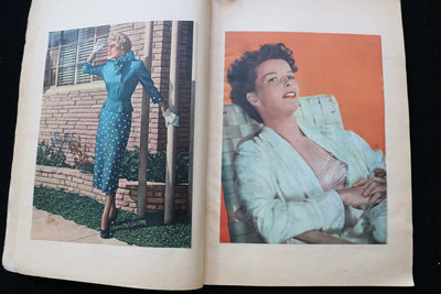 1950'S MOVIE STARS SCRAPBOOK - SHIRLEY TEMPLE - BARBARA STANWYCK - E 24944