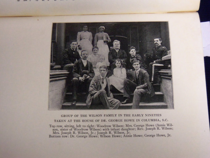 1924 WOODROW WILSON THE MAN HIS TIMES & TASK BOOK BY WILLIAM WHITE - KD 3867C