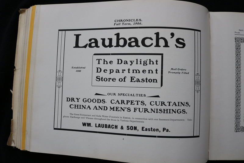 1908 THE MELANGE LAFAYETTE COLLEGE YEARBOOK - EASTON, PENNSYLVANIA - YB 3498