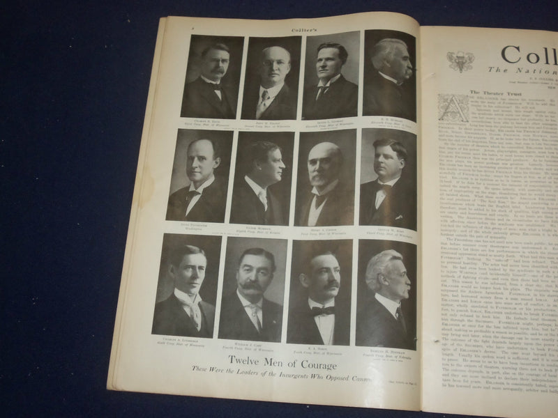 1909 MARCH 27 COLLIER'S MAGAZINE - RUDYARD KIPLING STORY - ST 6784