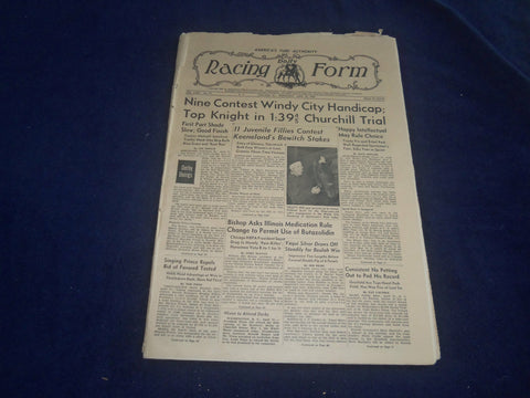 1969 APRIL 23 THE DAILY RACING FORM - NINE CONTEST WINDY CITY HANDICAP - NP 5510