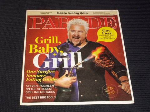 2011 JULY 3 BOSTON SUNDAY GLOBE PARADE MAGAZINE - GUY FIERI - E 4867