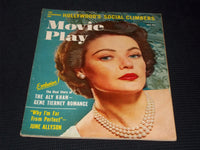 1954 NOVEMBER MOVIE PLAY MAGAZINE - GENE TIERNEY FRONT COVER - E 14244