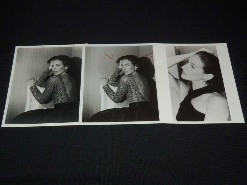 1990'S ANDREA MARCOVICCI PUBLICITY PHOTOS - LOT OF 3 - 8x10 - #82