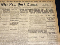 1917 AUGUST 8 NEW YORK TIMES - HELFFERICH TO STEER PEACE PLANS - NT 8505