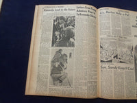1965 NOV 22 BOSTON RECORD AMERICAN NEWSPAPER- 2 YEARS AFTER JFK KILLED -NP 6304