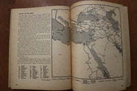 1942 GLOBAL WAR AN ATLAS OF WORLD STRATEGY-70 MAPS AND CHARTS- SOFTCOVER- K 3167