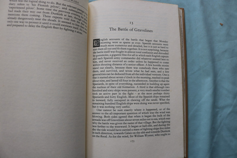 1981 THE VOYAGE OF THE ARMADA HARDCOVER BOOK BY DAVID HOWARTH - KD 9666