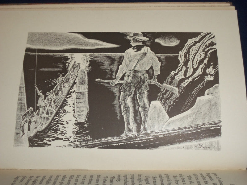 1928 AN INDIAN JOURNEY BY WALDEMAR BONSELS ILLUSTRATIONS BY HARRY BROWN- KD 2462