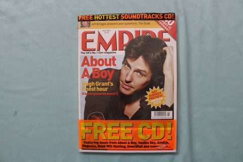 2002 MAY EMPIRE MAGAZINE - HUGH GRANT COVER - E 19661
