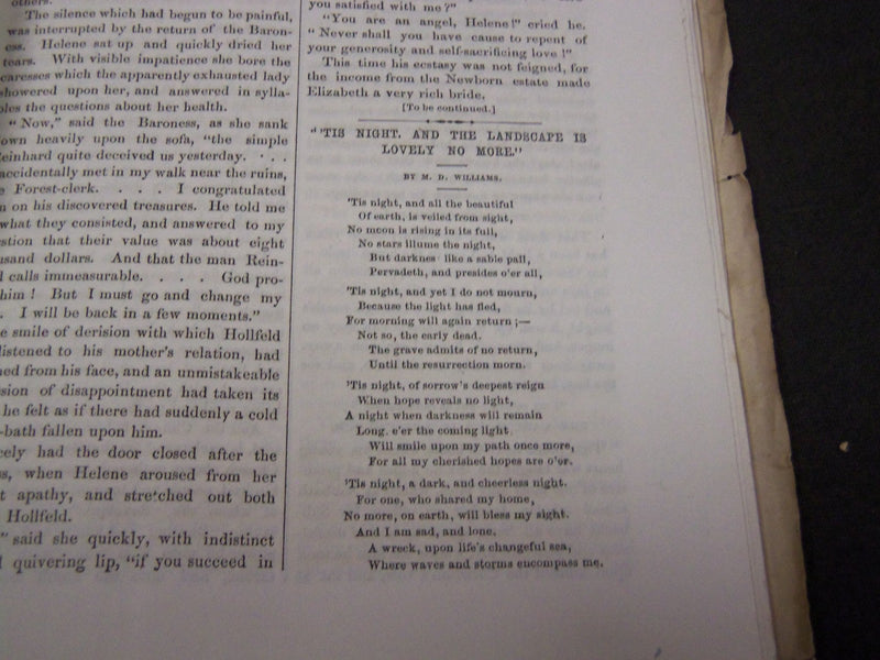 1867 LADIES' REPOSITORY LITERATURE & RELIGION MAGAZINE LOT OF 10 - WR 241H