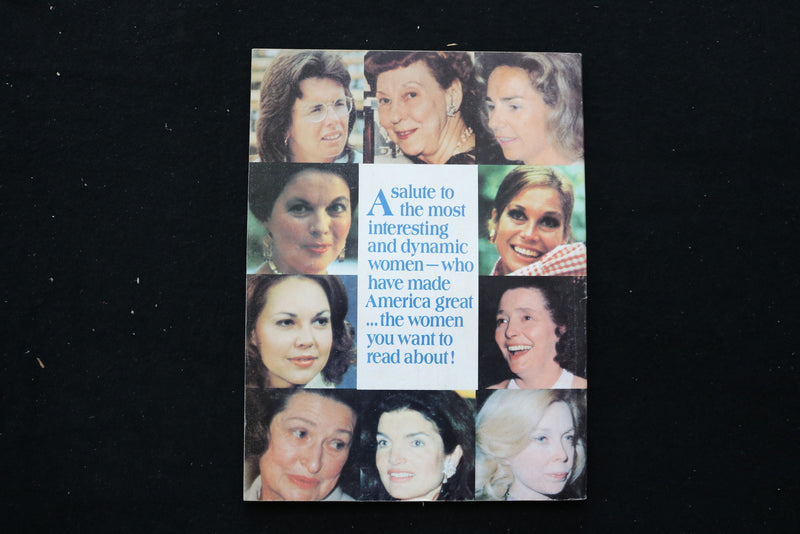 1976 100 GREATEST AMERICAN WOMEN MAGAZINE - NUMBER 1 COVER - SP 4192F