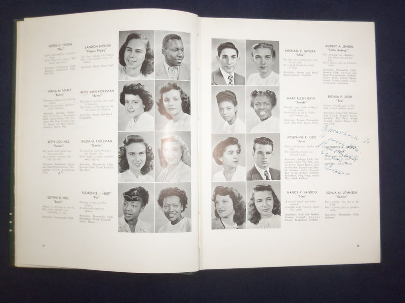 1947 ORANGE PEAL ORANGE HIGH SCHOOL YEARBOOK - ORANGE, NEW JERSEY - YB 3065