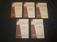 1955-1968 DEBRY INSTITUTE MANUALS - LOT OF 5 - J 6346