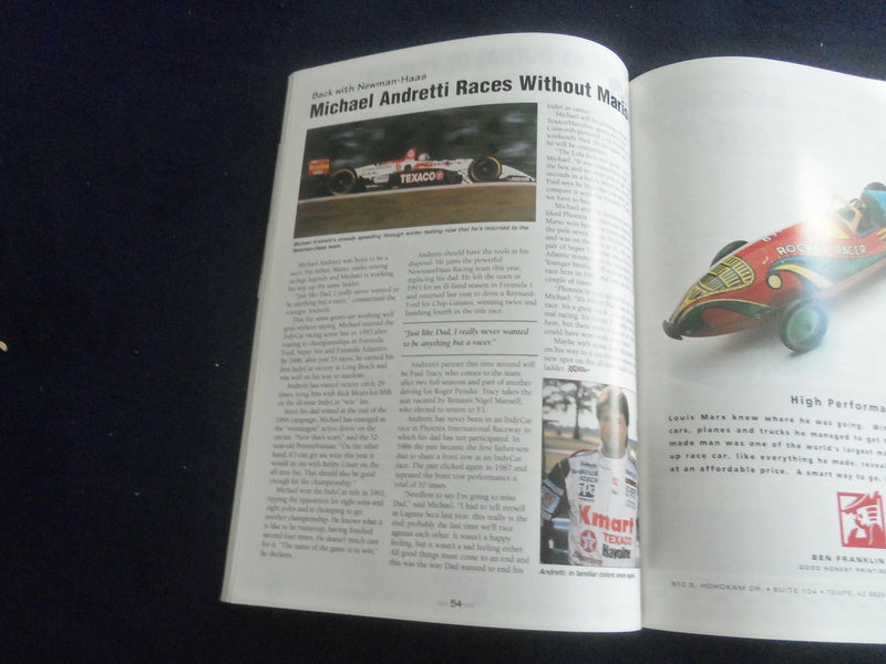 1995 MARCH 31-APRIL 2 SLICK 50 200 RACING PROGRAM PHOENIX INTL RACEWAY- SP 3804O