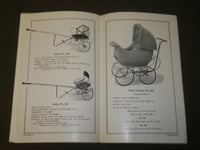 1920'S FULTON FOLDING GO-CARTS AND BABY CARRIAGES CATALOG - CHICAGO - J 3830