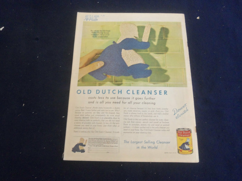1933 APRIL WOMAN'S WORLD MAGAZINE - NICE ILLUSTRATIONS, STORIES & ADS - ST 1240O