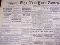 1931 AUGUST 7 NEW YORK TIMES - DIAMOND GANG SPILLED BEER - NT 4154
