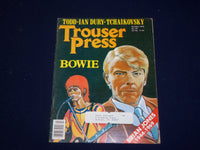 1979 OCTOBER TROUSER PRESS MAGAZINE - DAVID BOWIE COVER - SP 9603
