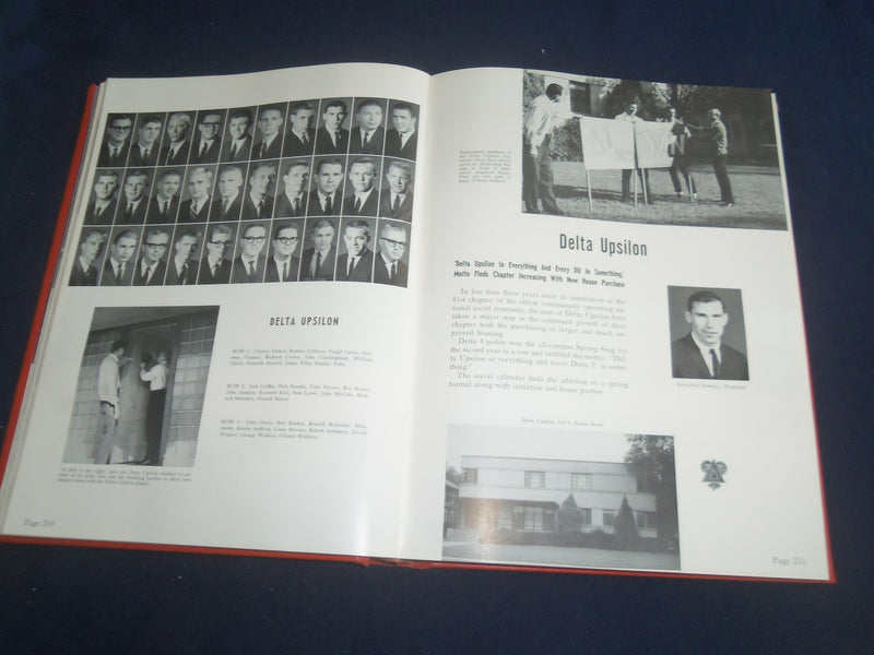 1963 REDSKIN OKLAHOMA STATE UNIVERSITY YEARBOOK - STILLWATER, OKLAHOMA - YB 2331