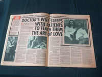 1974 JANUARY THE NATIONAL POLICE GAZETTE MAGAZINE - BIKINI BOMBSHELLS - B 5793