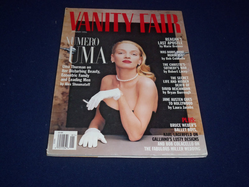 1996 JANUARY VANITY FAIR MAGAZINE - UMA THURMAN - SP 4986