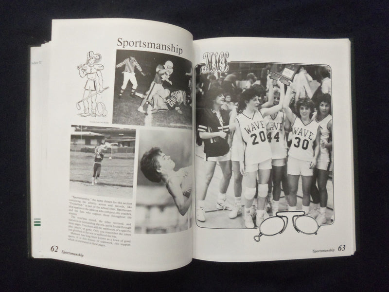 1986 RIDDLE MATTHOON HIGH SCHOOL YEARBOOK - MATTOON, IL - YB 3310