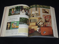1937 JULY-DECEMBER HOUSE BEAUTIFUL MAGAZINE BOUND VOLUME - NICE COVERS- KD 4727F