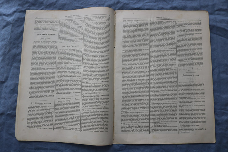 1886 MAY 30 LE GLOVE ILLUSTRE MAGAZINE - ROSE CARON - FRENCH - NP 8638