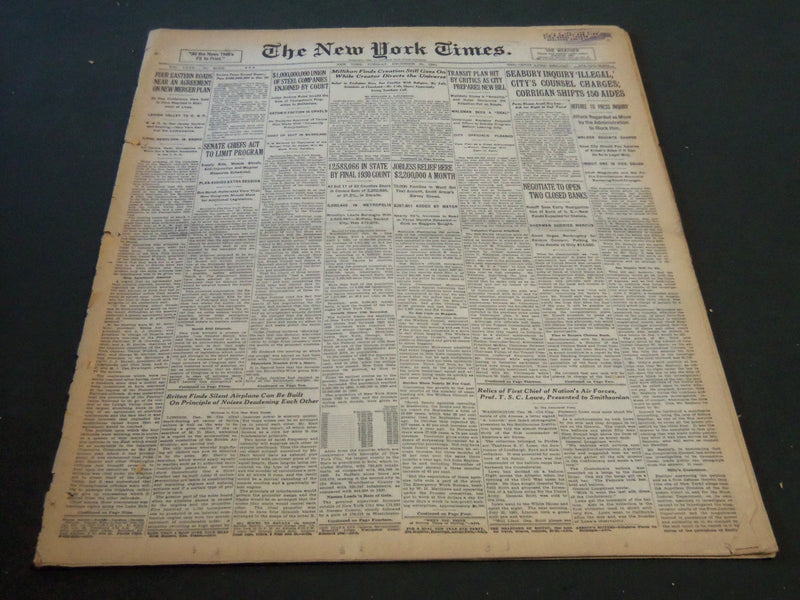 1930 DECEMBER 30 NEW YORK TIMES - MILLIKAN FINDS CREATION STILL GOES ON- NT 5717