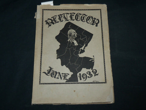 1932 THE REFLECTOR CLIFTON HIGH SCHOOL YEARBOOK - NEW JERSEY - J 6861