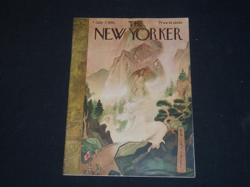 1945 JULY 7 THE NEW YORKER MAGAZINE - ILLUSTRATED COVER - NY 125