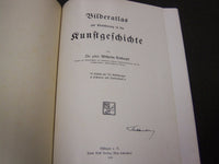 1909 BILDERATLAS ZUR KUNSTGESCHICHTE BY DR. WILHELM TESDORPF - KD 2339