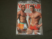 2010 JUNE VANITY FAIR MAGAZINE - CRISTIANO RONALDO & DIDIER DROGBA - B 2444