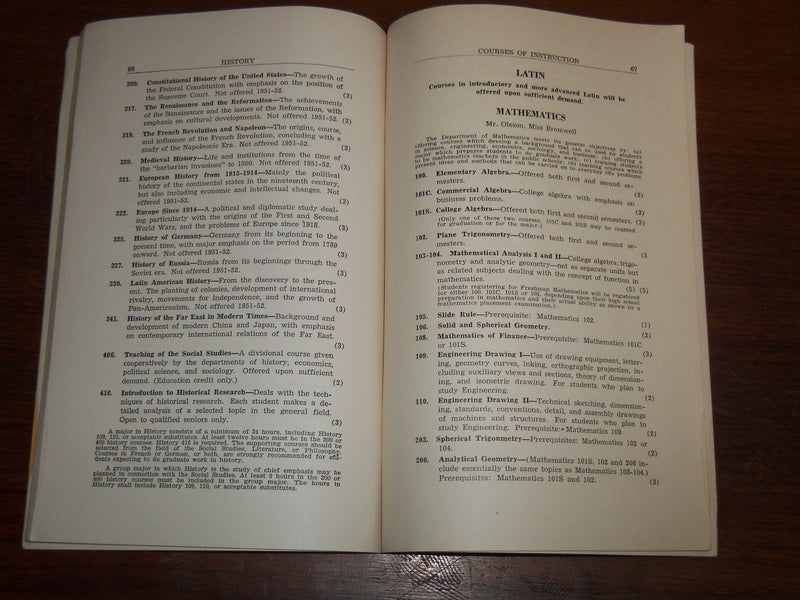 1951 MARCH DOANE COLLEGE BULLETIN - CRETE, NEBRASKA - K 2002