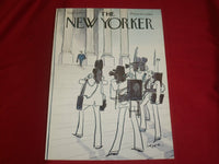 1975 SEPTEMBER 8 NEW YORKER MAGAZINE FRONT COVER ONLY - GREAT ART FOR FRAMING